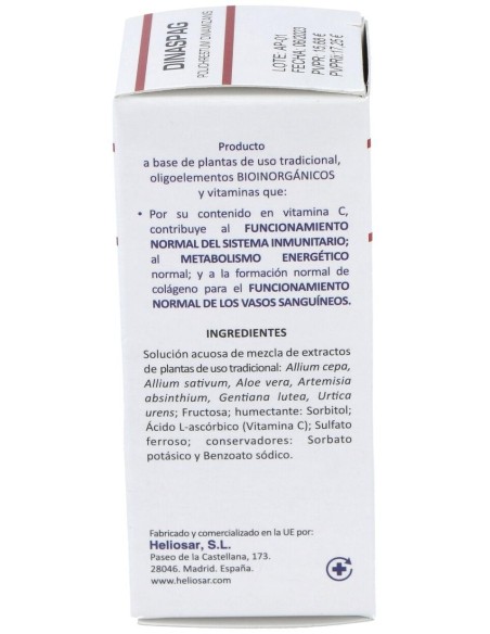 Dinaspag Polichrestum 50Ml. de Heliosar