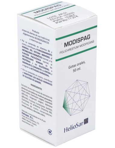Modispag Polichrestum Modificans 50Ml. de Heliosar