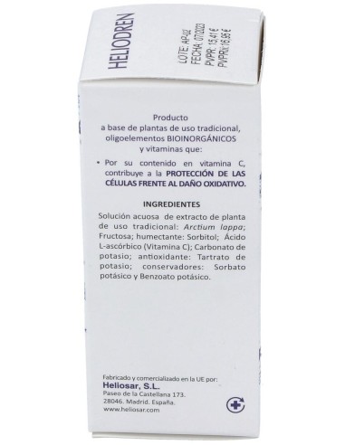 Heliodren 50Ml. de Heliosar