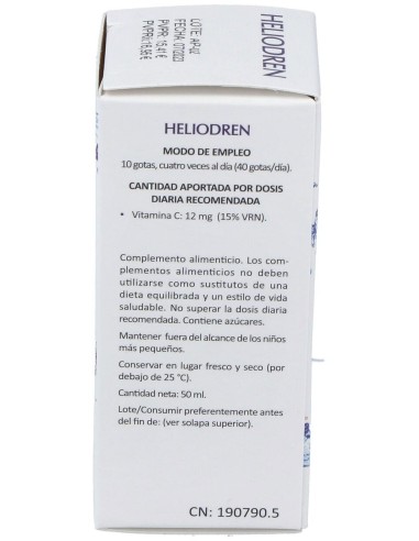 Heliodren 50Ml. de Heliosar