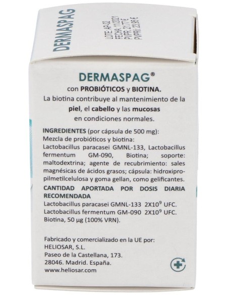 Dermaspag 30Cap. de Heliosar