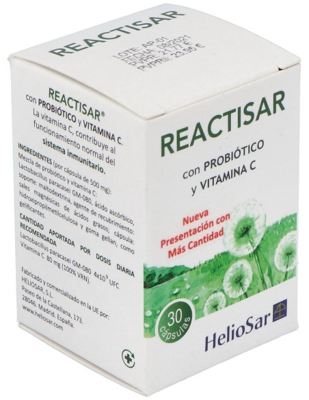Reactisar 30Cap. de Heliosar