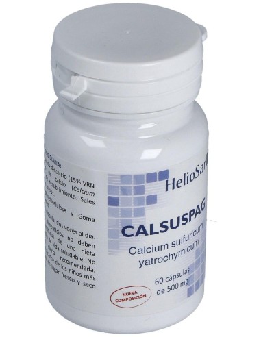 Calsuspag Calcium Sulfuricum 60Cap. de Heliosar