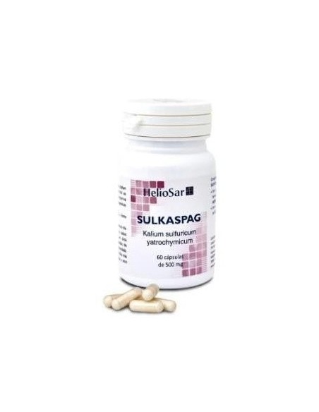 Sulkaspag Kalium Sulfuricum 60Cap. de Heliosar