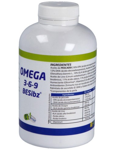 Omegabesibz 3-6-9 180Perlas de Besibz