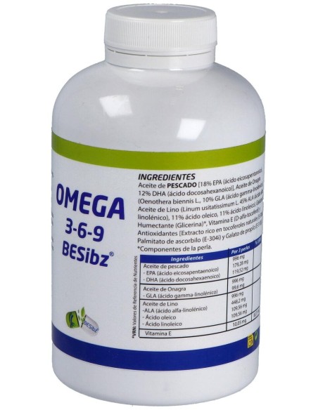 Omegabesibz 3-6-9 180Perlas de Besibz