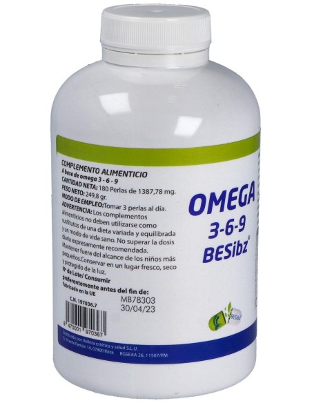 Omegabesibz 3-6-9 180Perlas de Besibz