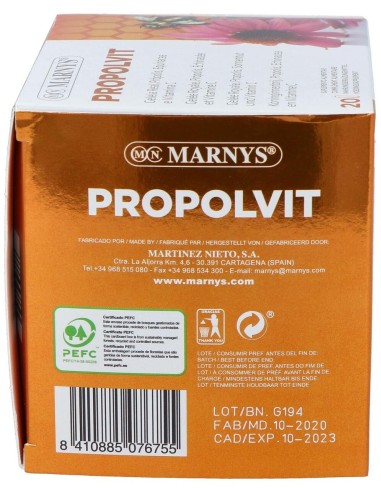 Propolvit 20Viales de Marnys