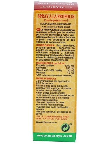 Propoltos Spray Propolis 30Ml. de Marnys