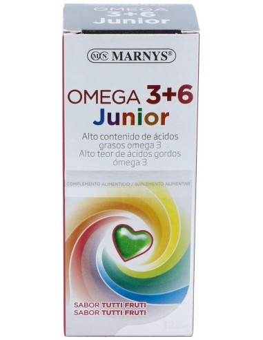 Omega 3 Y 6 Junior Jarabe 125Ml. de Marnys
