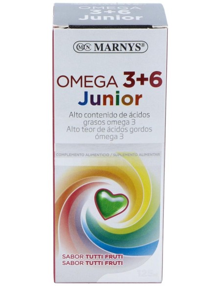 Omega 3 Y 6 Junior Jarabe 125Ml. de Marnys