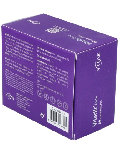 Vitarlic Forte (Kyolic Forte) 1000Mg. 60Comp. de Vitae