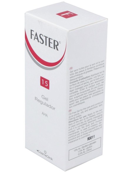 Cosmeclinik Faster 15 Gel Regulador 50Ml. de Faster