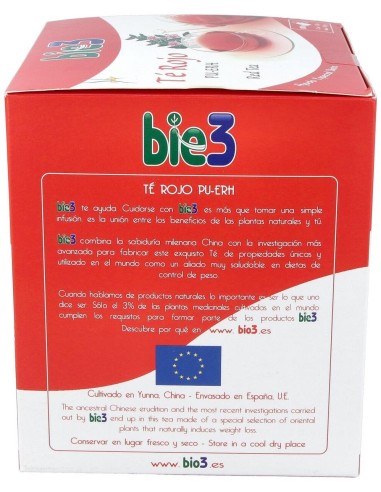 Bie3 Te Rojo Pu-Erh Infusion 100Sbrs de Bie 3