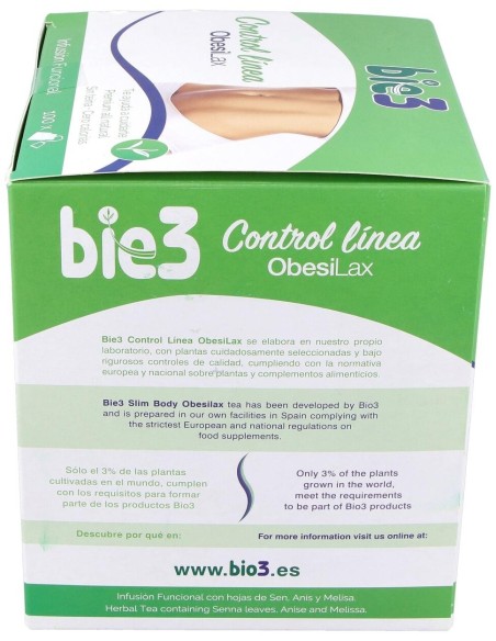 Bie3 Control Linea Obesilax Infusion 100Sbrs de Bie 3