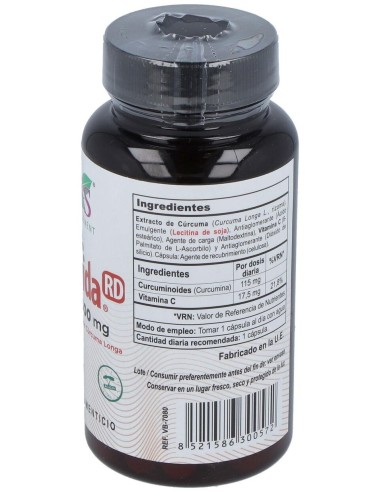 Longvida Curcuma 60Cap. de Vbyotics
