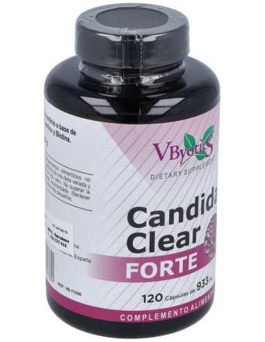 C Clear (Candida Clear Forte) 120Cap. de Vbyotics