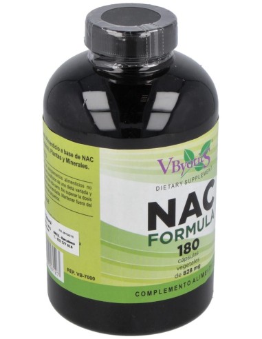 Nac Formula 828mg 180 Capsulas de Vbyotics