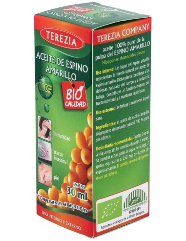 Aceite De Espino Amarillo Gotas 30Ml. de Terezia