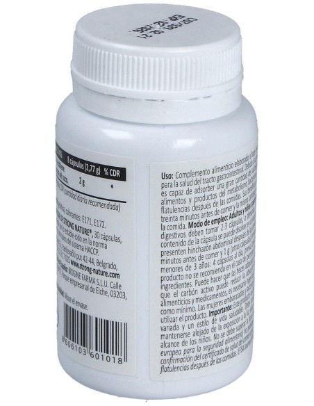 Carbon Activo 30Cap. de Strong Nature