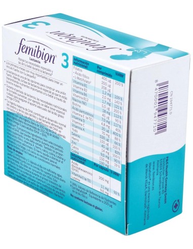 Femibion 3 Lactancia 28Comp.+28Cap. de Femibion