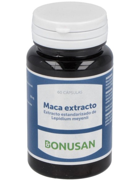 Maca Extracto 350Mg. 60Cap. de Bonusan