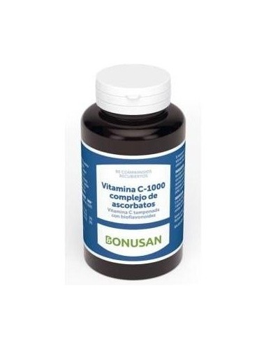 Vitamina C 1000 Complejo De Ascorbatos 90 Comprimidos Bonusan