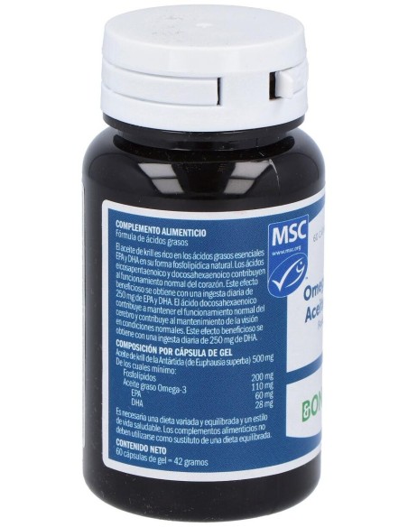 Omega 3 Msc Aceite De Kril 60Cap. de Bonusan