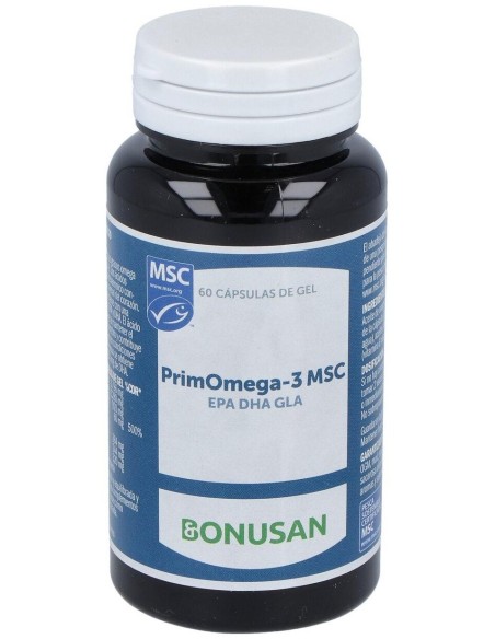 Primomega 3 Msc 60Cap. de Bonusan
