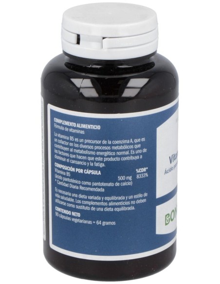 Vitamina B-5 Pantotenico 90Cap. de Bonusan