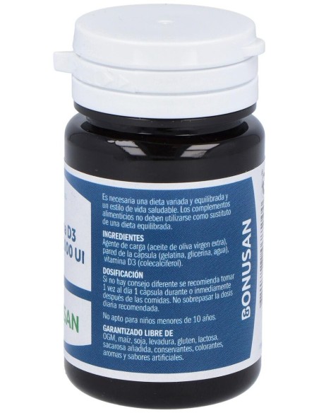 Vitamina D3 25Mcg/1000Ui 90Cap. de Bonusan