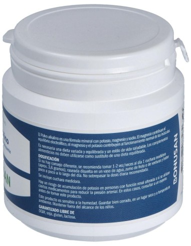 Polvo Alcalino Con Potasio 120Gr. de Bonusan