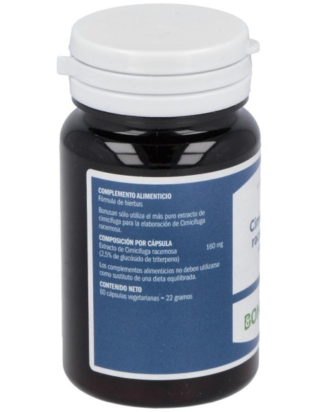 Cimicifuga Racemosa 60Vcap. de Bonusan