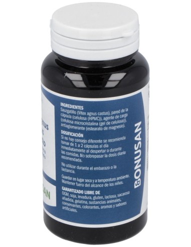 Vitex Agnus Castus Extracto 90 Cápsulas  Bonusan