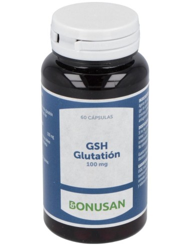 Gsh Glutation 100Mg. 60Vcap. de Bonusan