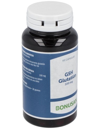 Gsh Glutation 100Mg. 60Vcap. de Bonusan