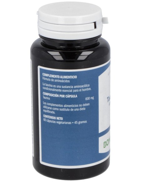 Taurina 600Mg. 60Vcap. de Bonusan