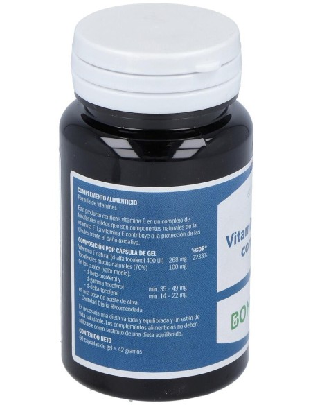 Vitamina E 400 Complejo 60Licap. de Bonusan