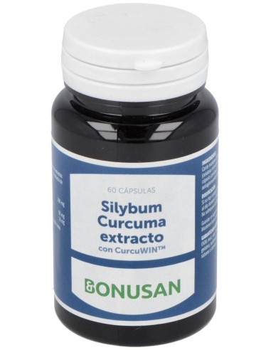 Silybum-Curcuma Extracto 60Vcap. de Bonusan