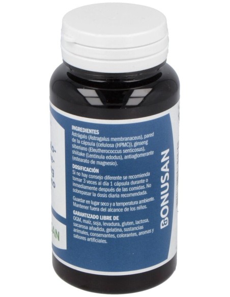Astragalo-Shiitake-Ginseng Siberiano Extra 90Vcap. de Bonusan