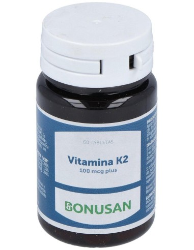 Vitamina K2 100Mcg. Plus 60Comp. de Bonusan