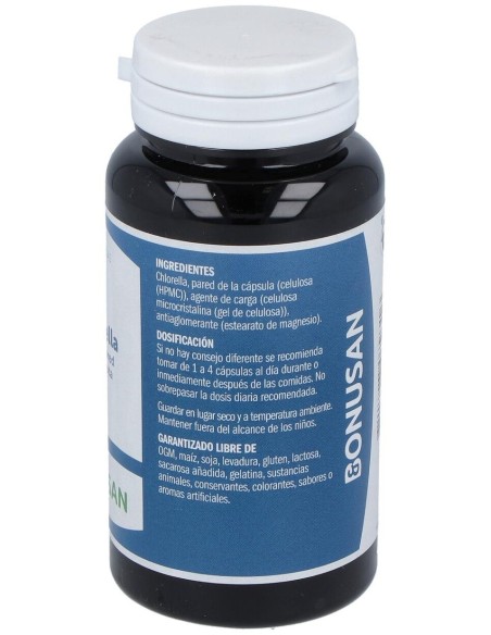 Chlorella 60Vcap. de Bonusan
