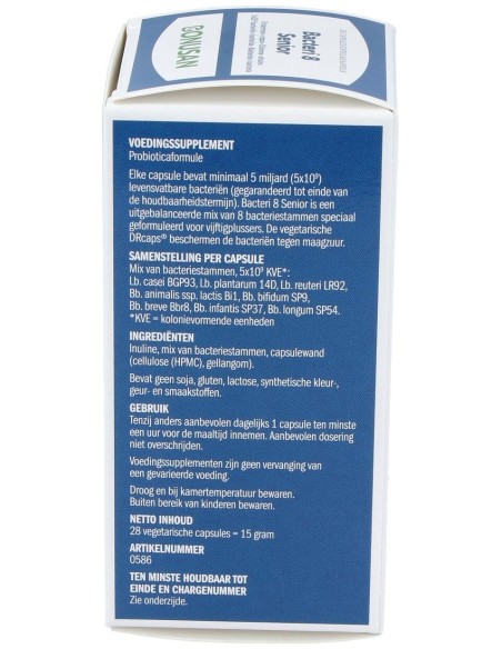Bacteri 8 Senior (Extensis) 28Cap. de Bonusan