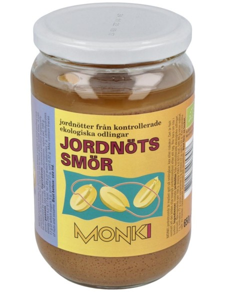 Crema De Cacahuete Grande Bio 650 g  de Monki