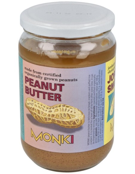 Crema De Cacahuete Grande Bio 650 g  de Monki