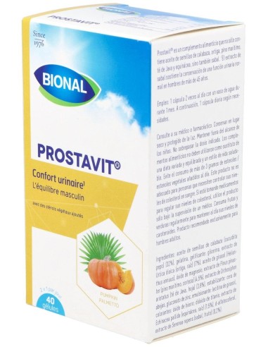 Prostavit Prostata 40Cap de Bional
