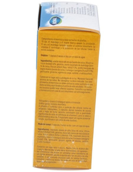 Ajo+Muerdago+Espino Blanco 80Cap. de Bional