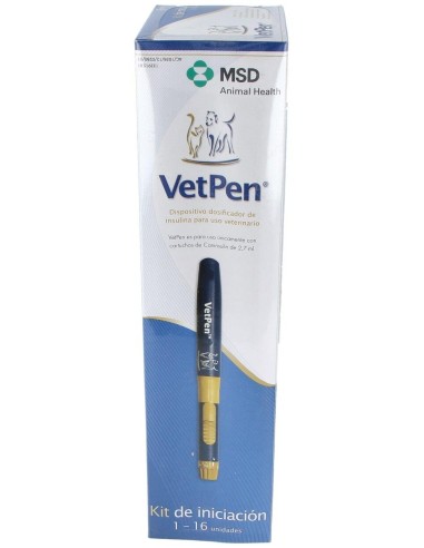 Vetpen Caninsulin 1Ml 16Ud Starter Kit de Msd Vet