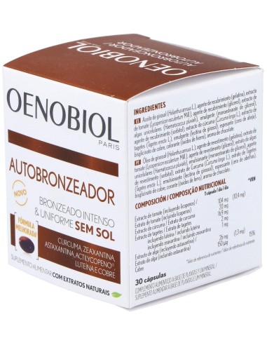 Oenobiol Autobronceador 30Cap. de Oenobiol