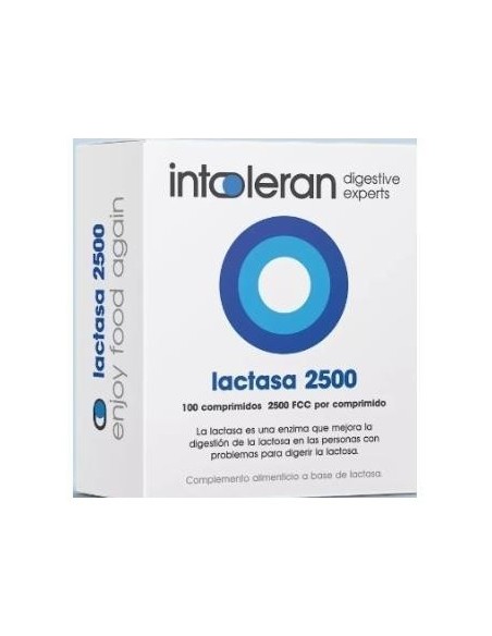 Intoleran Lactasa 2500 100Comp. de Intoleran